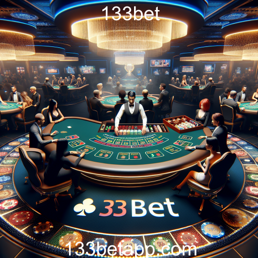 Experiência Imersiva na Categoria 'Ao Vivo' do 133bet